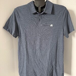 Into the AM Men's Polo - Heathered Blue - Size Medium